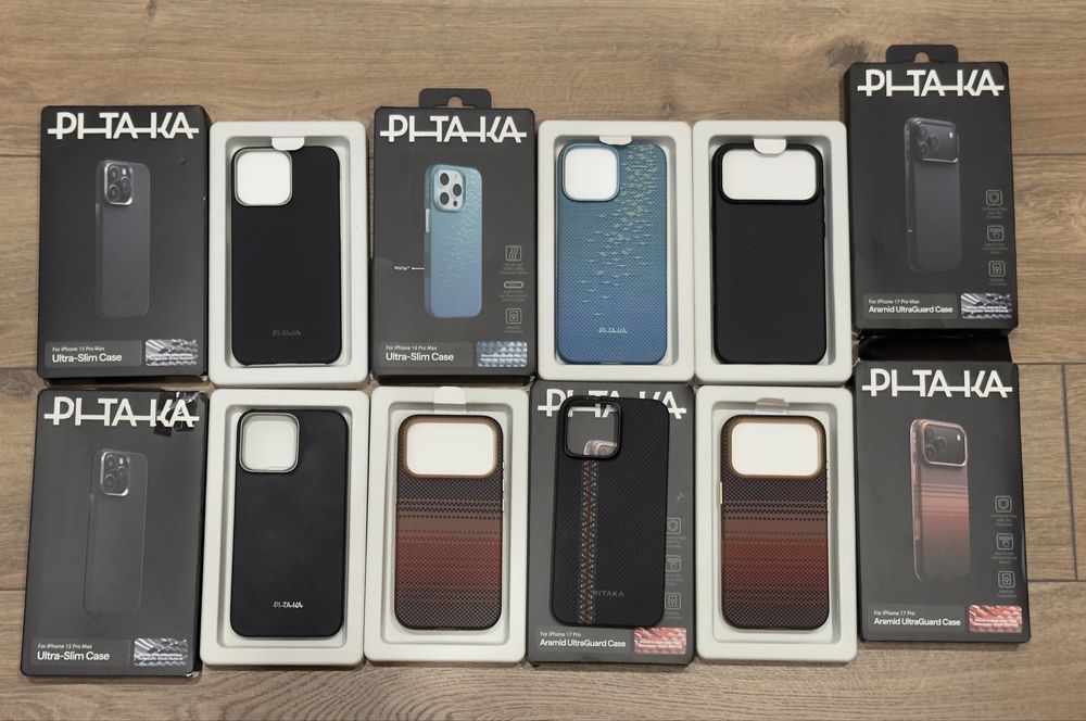 Карбонови Кейсове Pitaka за iPhone и iPad.