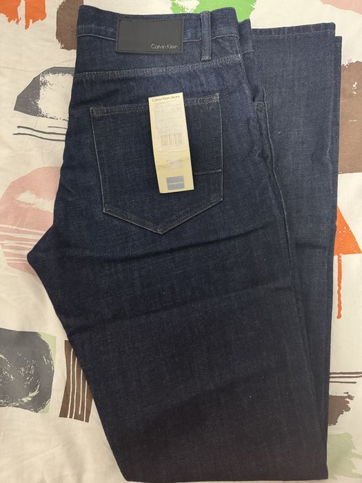 Blugi Calvin Klein , Deacon Straight Fit, originali