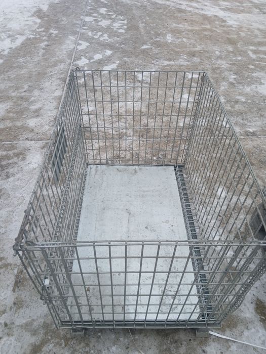 Box paleți  metalice zincate