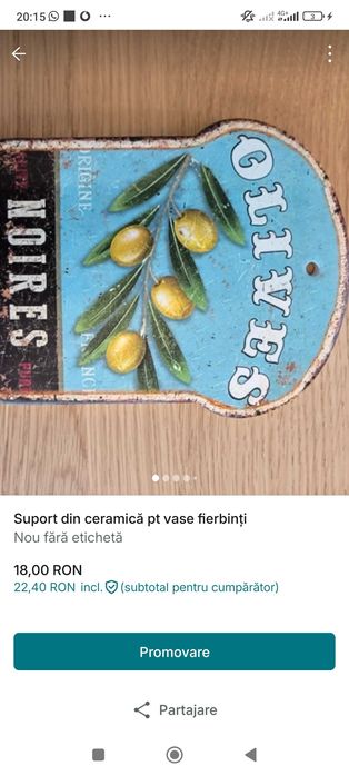 Suport vase fierbinți