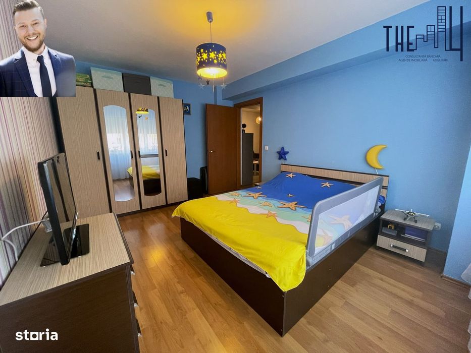 *2 Camere(67 mp) DECOMANDAT + Parcare *Mobilat si Utilat *Confort City