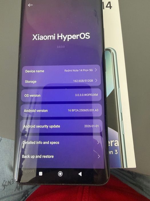 Xiaomi readmi note 14 pro +