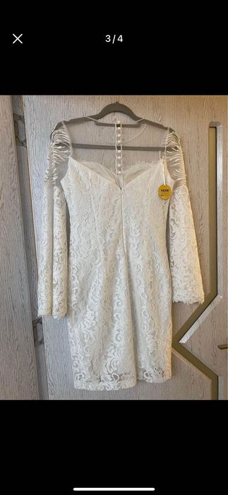 Нова дантелена рокля