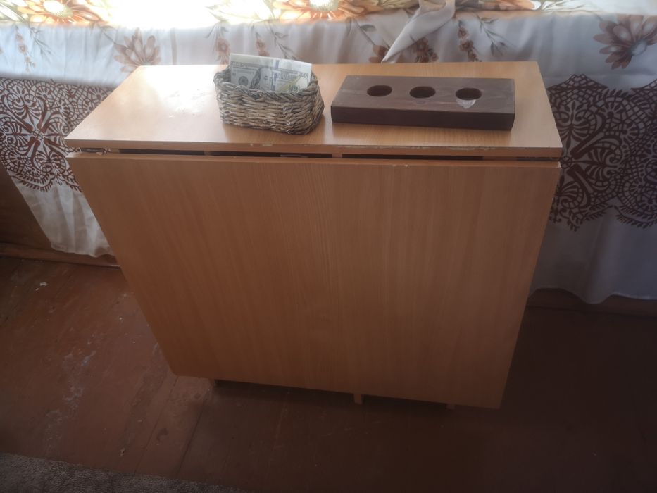 Тумба-Стол книжка раздвижной.