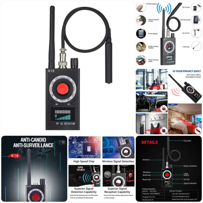 Универсал сигнал детектори ва электромагнит майдон аниқлагич