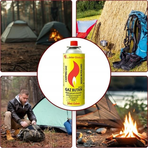 газов флакон за горелка interglobus 227г / 400мл  ig58917 ...