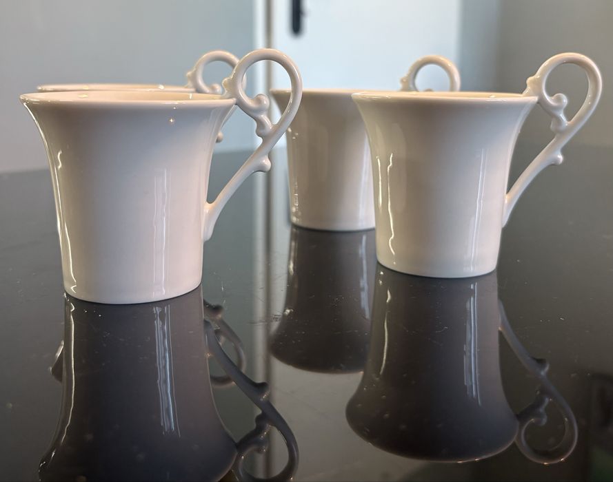 Порцеланови винтидж чаши за кафе/еспресо/капучино на Kaiser -W.Germany