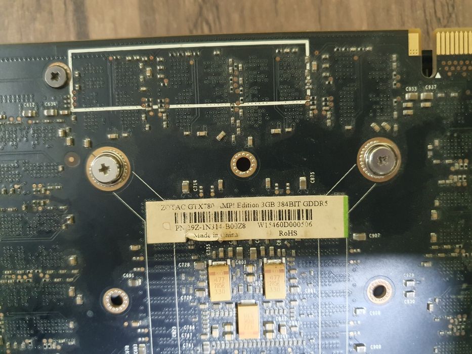 Zotac GTX 780 3gb 384bit ИГРАВОЙ мощный карта