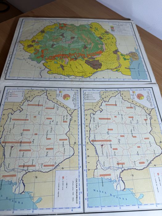 Colecție 6 Atlase Geografice