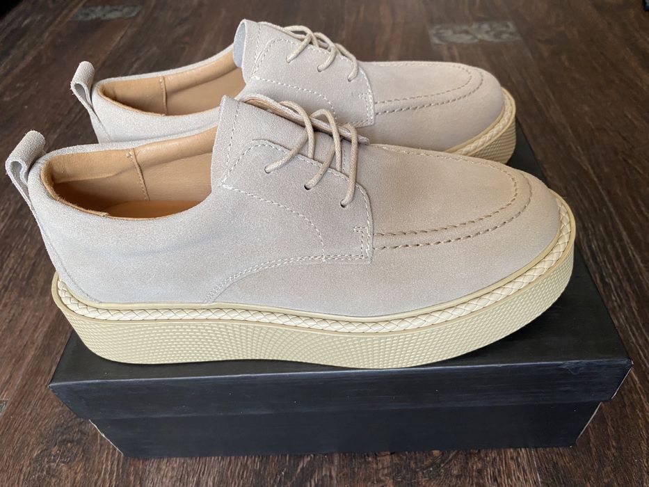 Ботинки натуральная замша