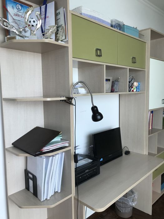 Детский гарнитур стенка