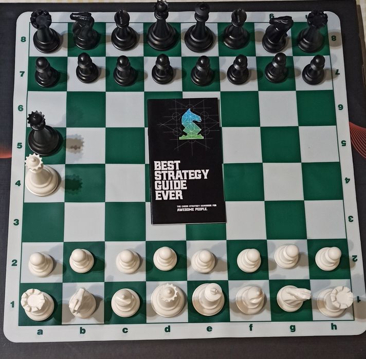 Set sah din plastic Best Chess Ever