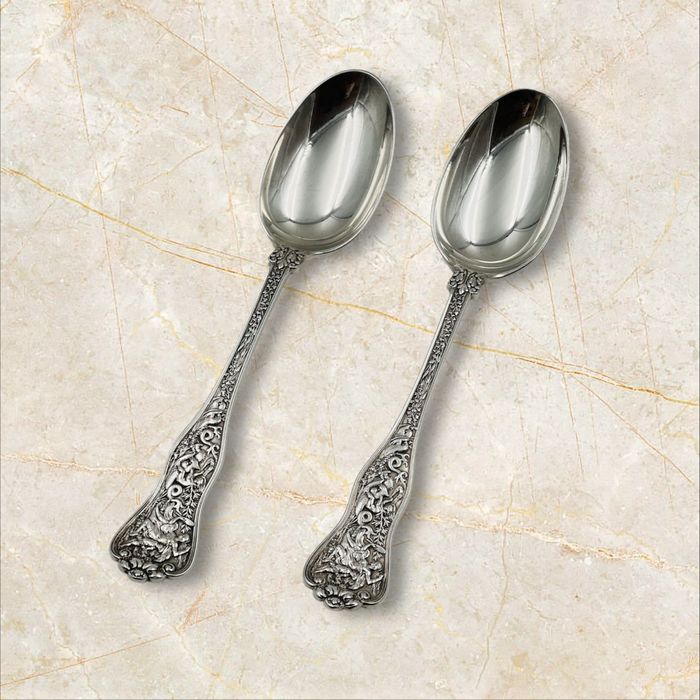 Tiffany&CO. Сребърни лъжици 1878г 3 броя