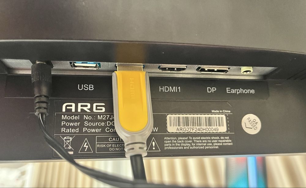 Монитор ARG M27 240 герц