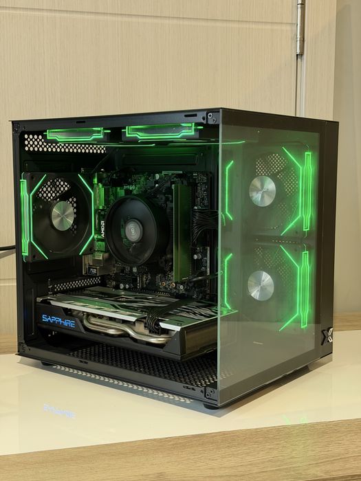 Геймърски компютър Ryzen 5 2400G, RX570, 8GB RAM