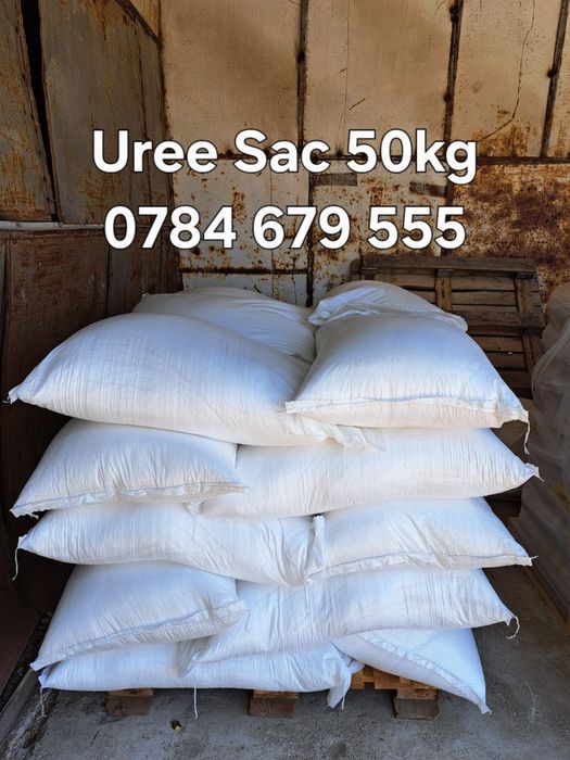 Îngrășăminte Uree sac 50kg, Azot, Nitrocalcar, Complex NPK