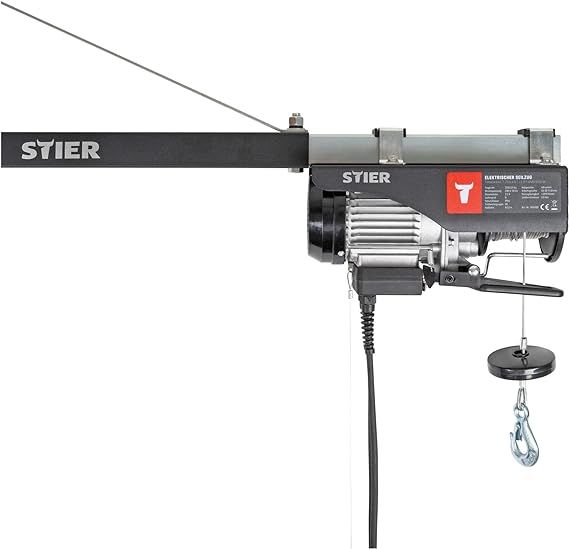 Електрически кабелен подемник stier