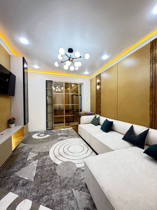 |до МЕТРО ХАМЗА 10мин ²3/1/4 Евроремонт меб+тех Чиланзар 7кв продаётся