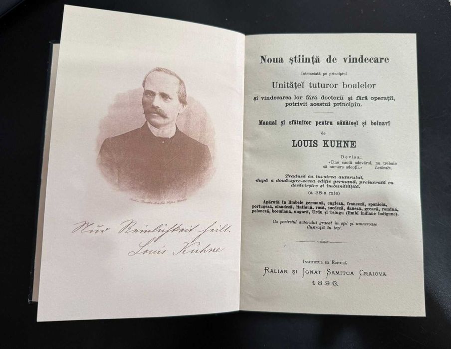 Noua Ştiinţă de Vindecare (anul 1896) - Louis Kuhne