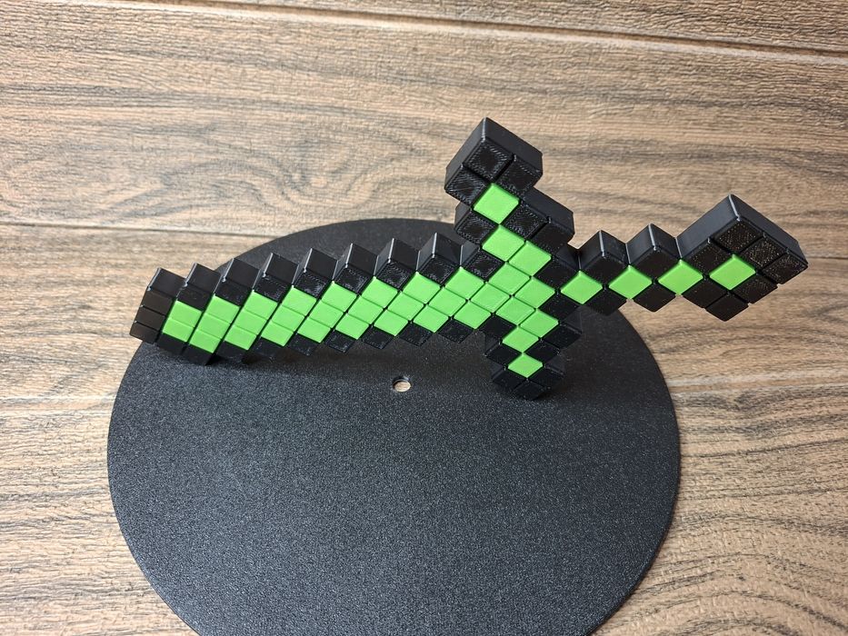 Minecraft  меч брадва и кирка