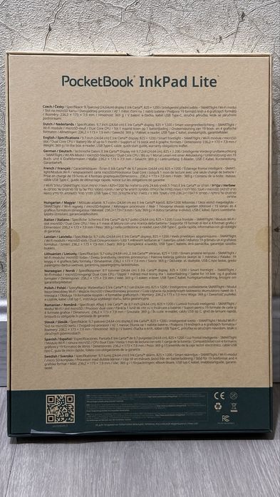 Электронная книга Pocketbook InkPad Lite 970