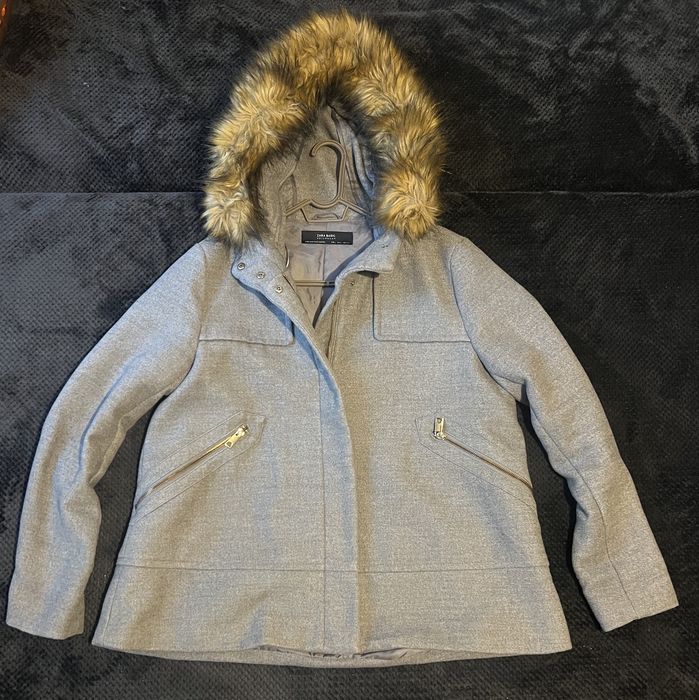 Късо дамско палто ZARA