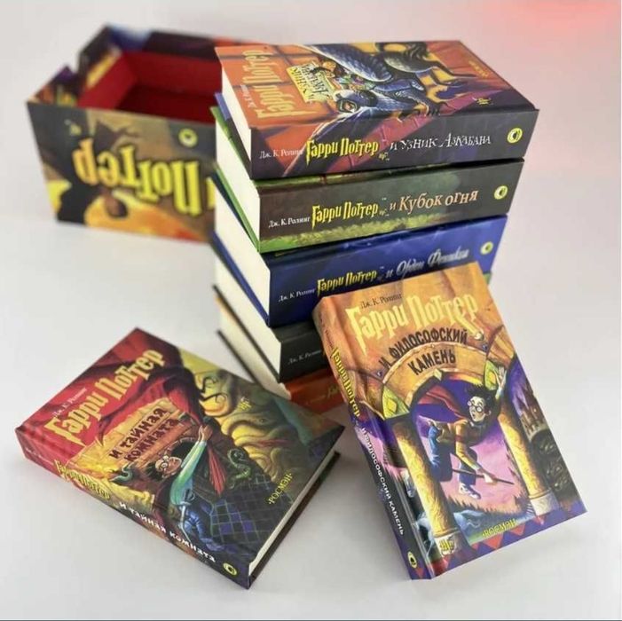 Книги Гарри поттер Росмэн твердый переплет Росмэн