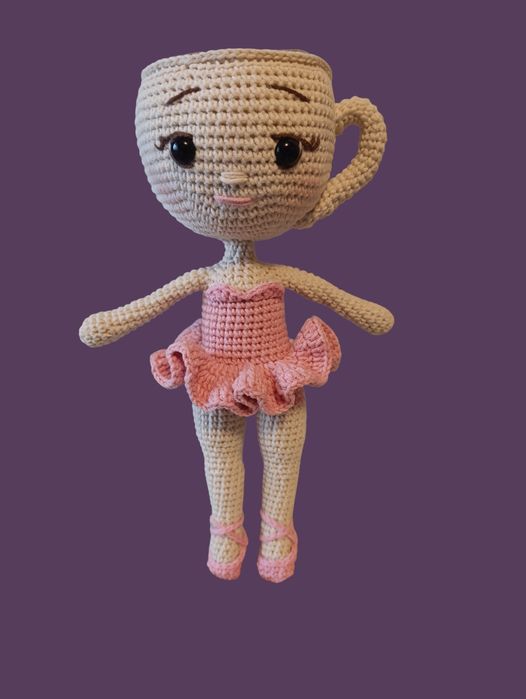 Балерина Капучина и Тунг Тунг Сахур- плетена играчка.