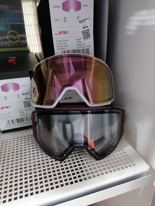 Ochelari ski/snoboard JR Just Racing cu 2 lentile magnetice S0 si S2