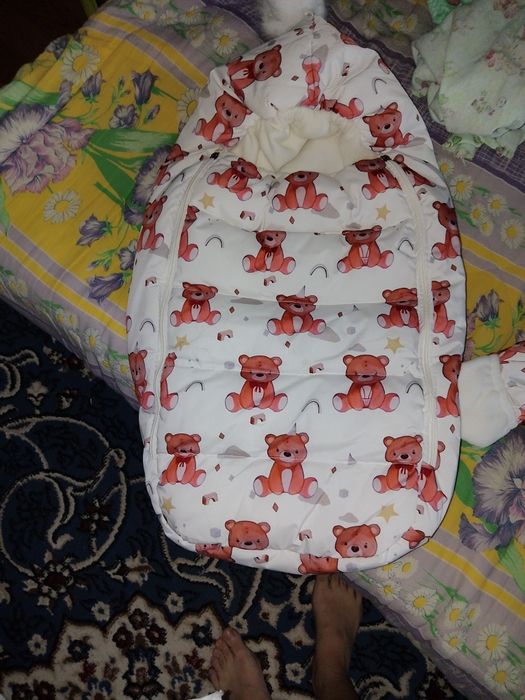 Продам зимний комплек на новорождённого с 0 до 3,5 месяцев