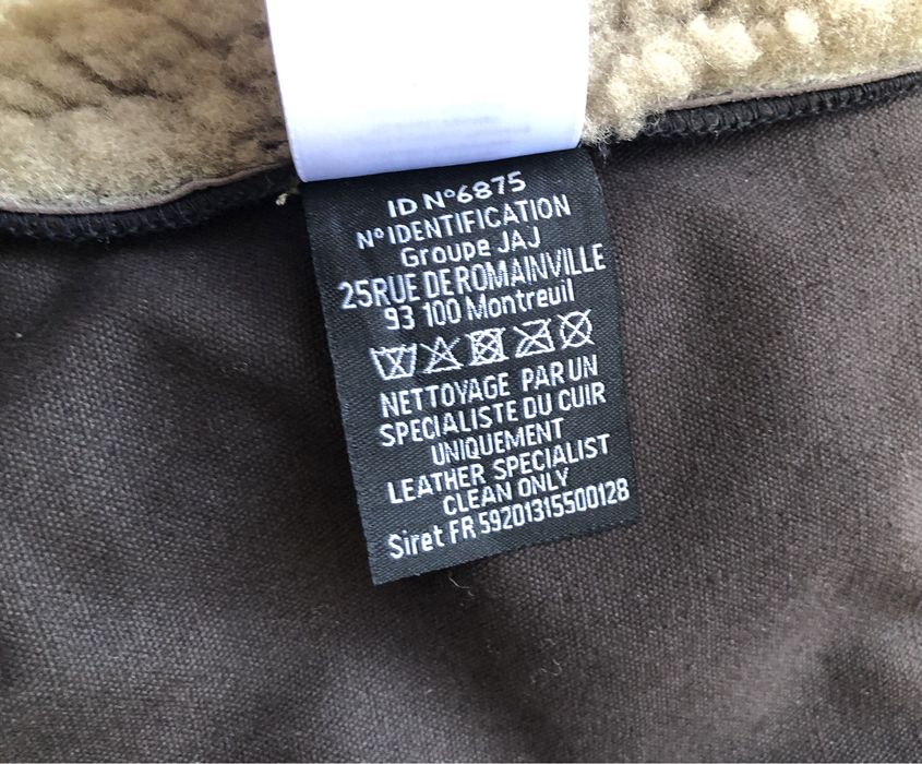 Schott NYC B-3 Bomber Jacket ОРИГИНАЛНО мъжко яке/естествена кожа - L