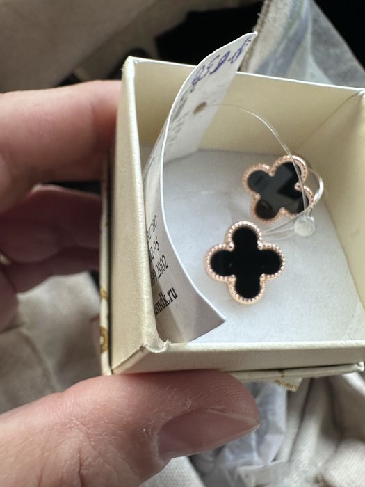 Золотые серьги 585 Россия