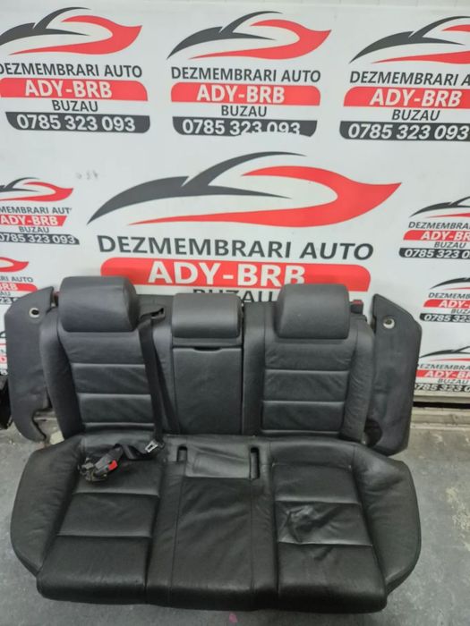 Interior /Tapiterie din piele cu incalzire/Cotiera Audi A6 C6 berlina