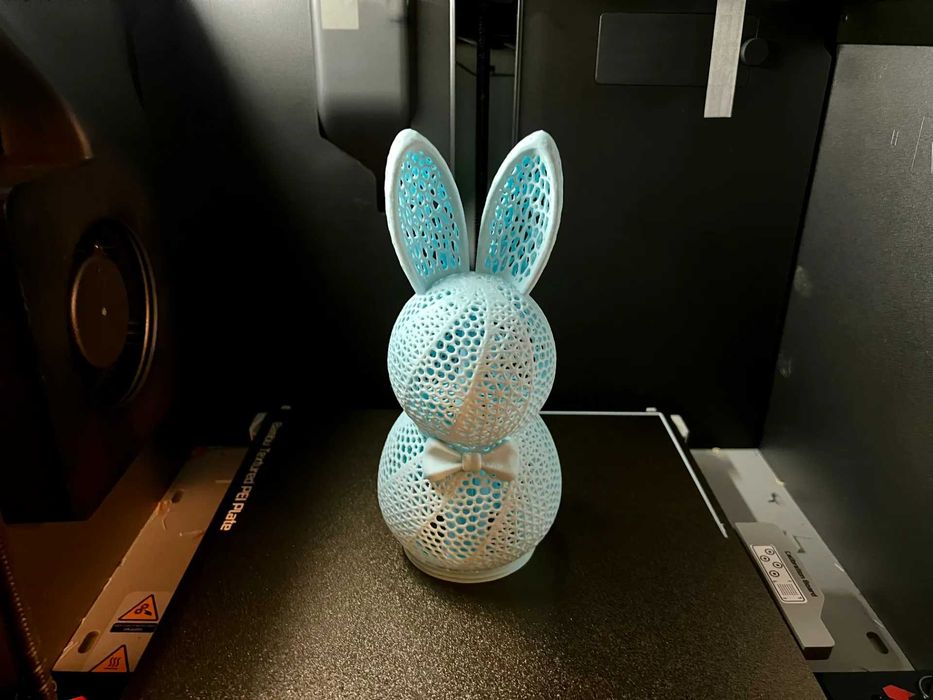 Lampa Decorativă Ciupercuță -Iepuras- 3D-Culoare și Creativitate