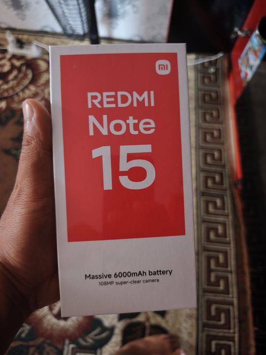 Redmi note 15 6/128 pachka
