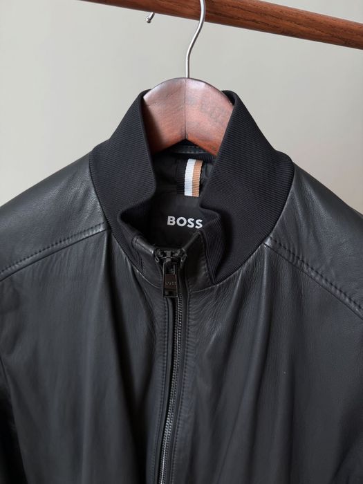 Мъжко кожено яке Hugo Boss