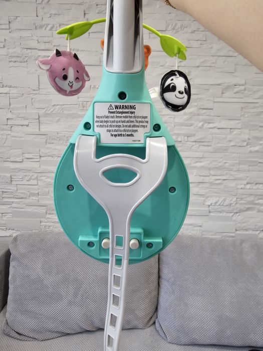 Музикална въртележка за бебешко легло Fisher price