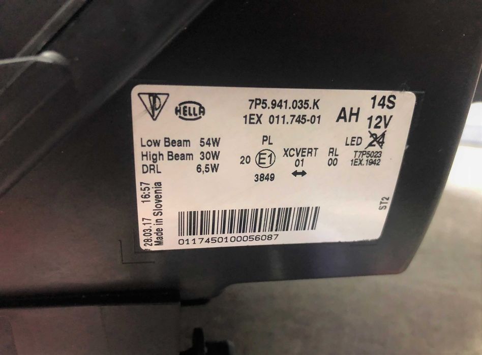 Porsche Cayenne 7p far stanga full led facelift 2015 + / kit airbag