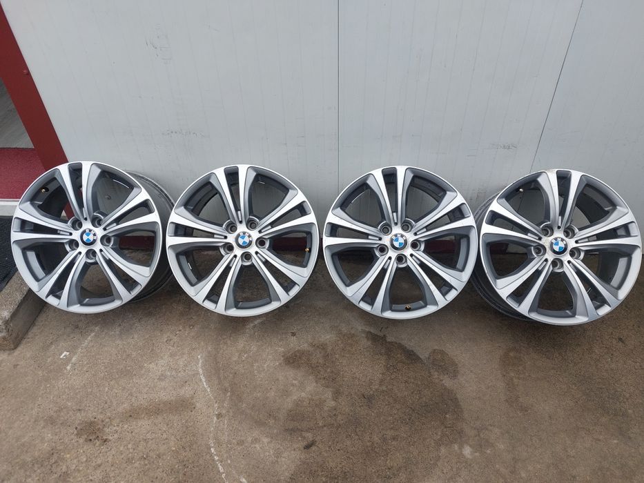 Jante aluminiu originale r18 / gama BMW X1 F48 F49 / BMW X2 F39 / gama VW AUDI SKODA SEAT MERCEDES / 5x112 / STYLE 568 / model bicolor