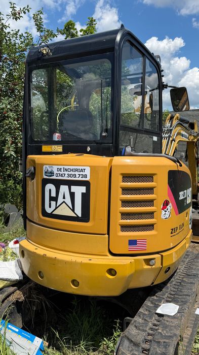 Închiriere mini excavator CAT 3 tone București Ilfov