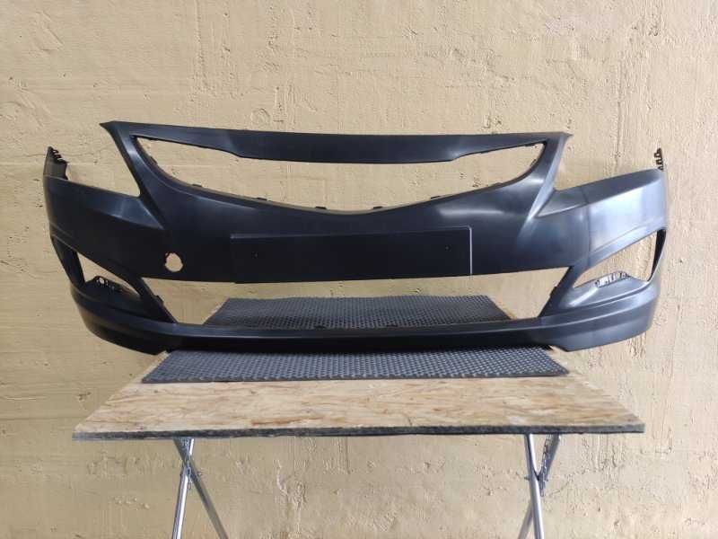 Бампер передний Hyundai Accent с 2011 по 2014 г