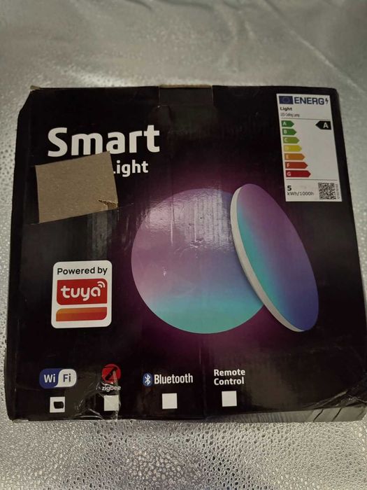 Смарт LED плафон с TUYA – WiFi, Bluetooth, Zigbee, дистанционно упр