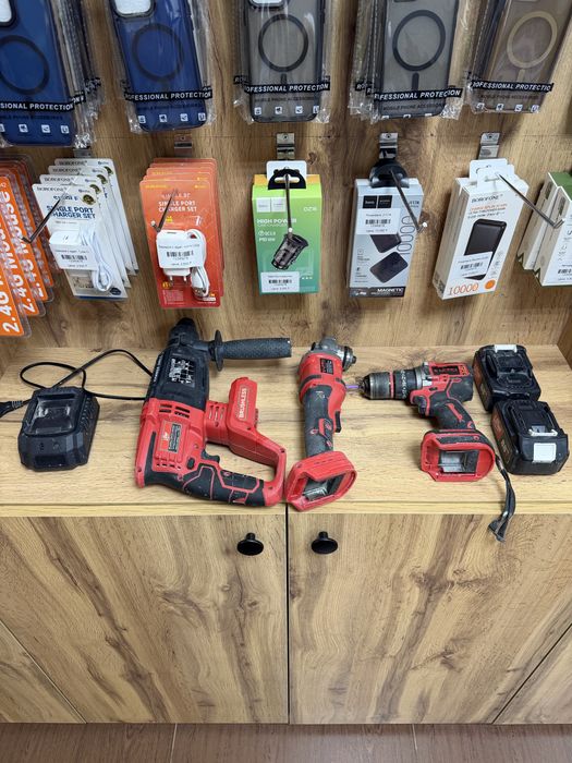 Набор аккумуляторных электроинструментов Liman 11103 B 3 в 1