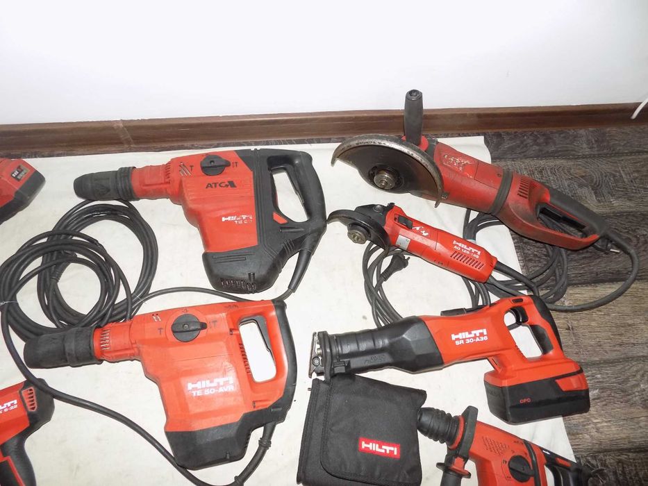 Scule Hilti functionale  TE 50/ TE 60,  SD 5000-22 , SID 4-22 , Laser PM 2-LG