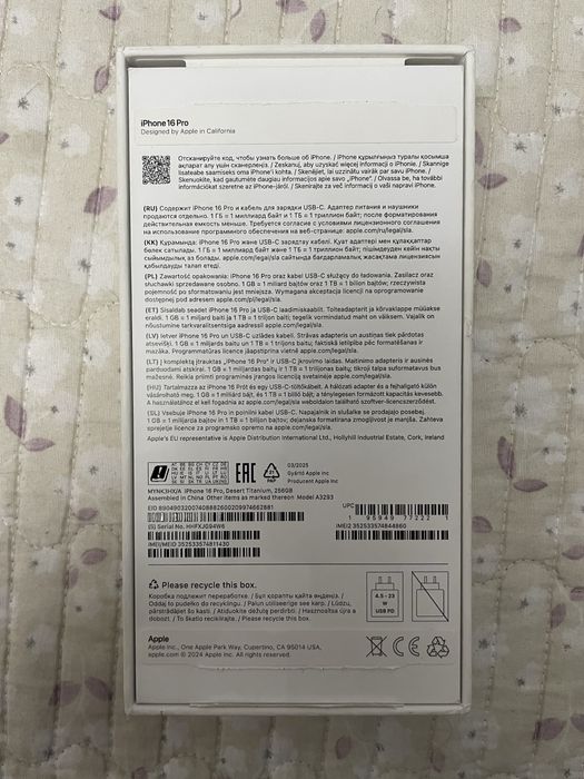 Iphone 16 Pro 256 gb 92%