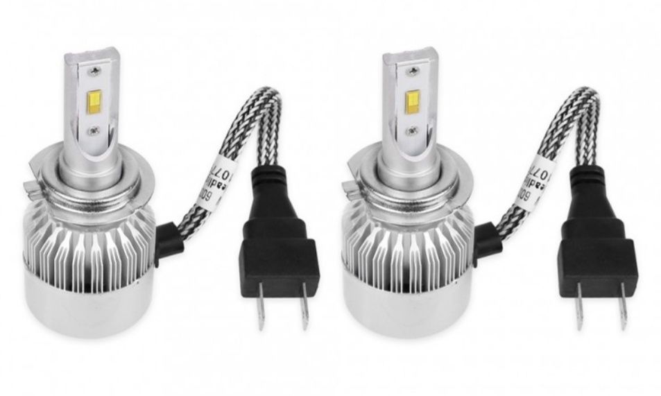 Kit set 2 becuri led auto C6 H7 3800lm 36W
