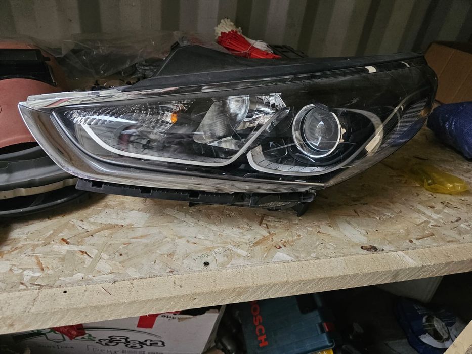 Hyundai Sonata LF рест до рест бампер фара