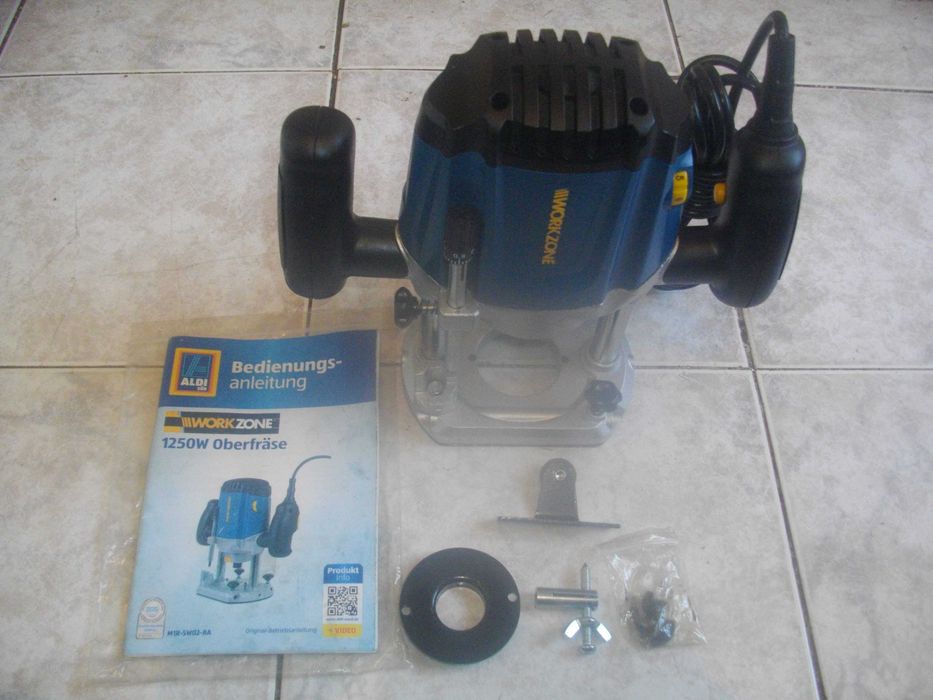 Оберфреза-Герм/Австрия-1250W/1200W-WORKZONE/LUX-Почти Нова-С Водач