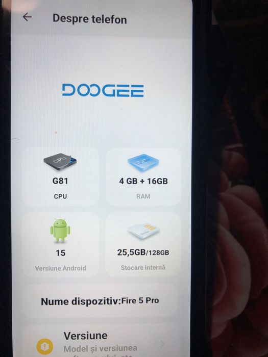 DooGEE fire 5 Pro