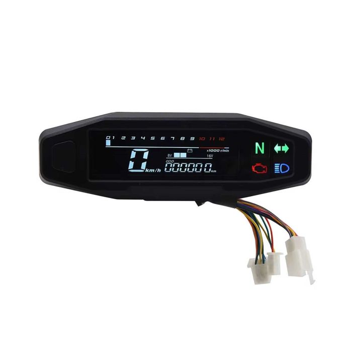 Bord Moto Atv Digital Universal SM22 cu senzor viteza turatie